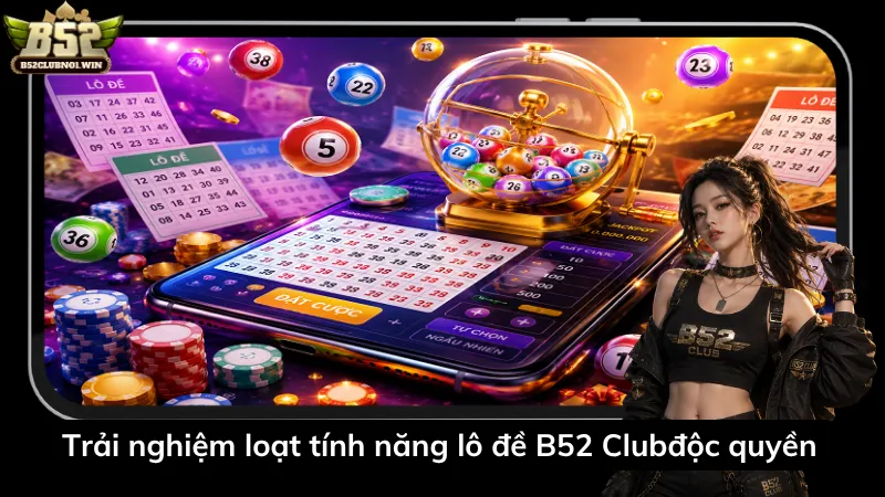 Trải nghiệm loạt tính năng lô đề B52 Club độc quyền 